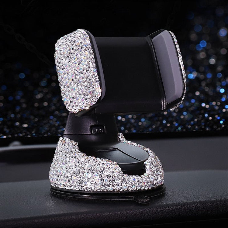 Crystal Dashboard Phone Holder - Carreau