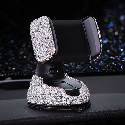Crystal Dashboard Phone Holder - Carreau