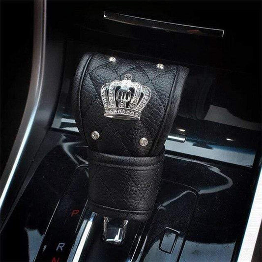 Crystal Crown Gear Shift Cover - Carreau
