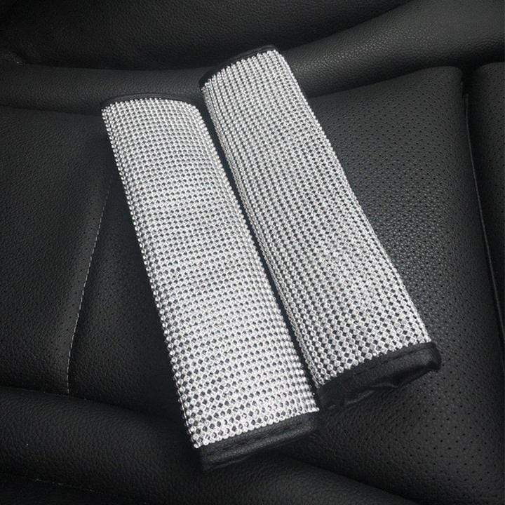 Crystal Seat Belt Cover (Duo Pack) - Carreau