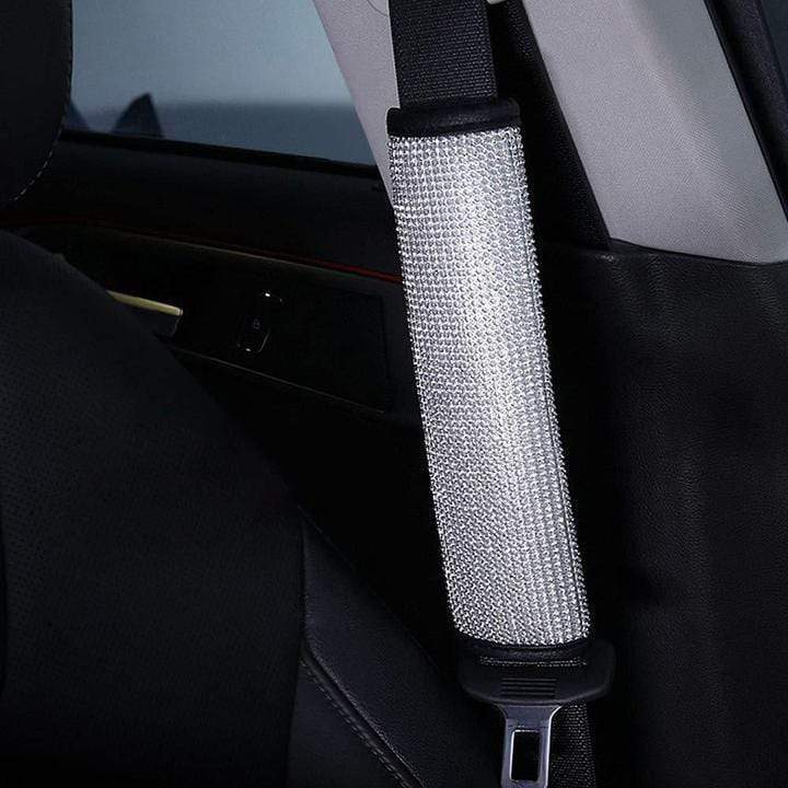 Crystal Seat Belt Cover (Duo Pack) - Carreau