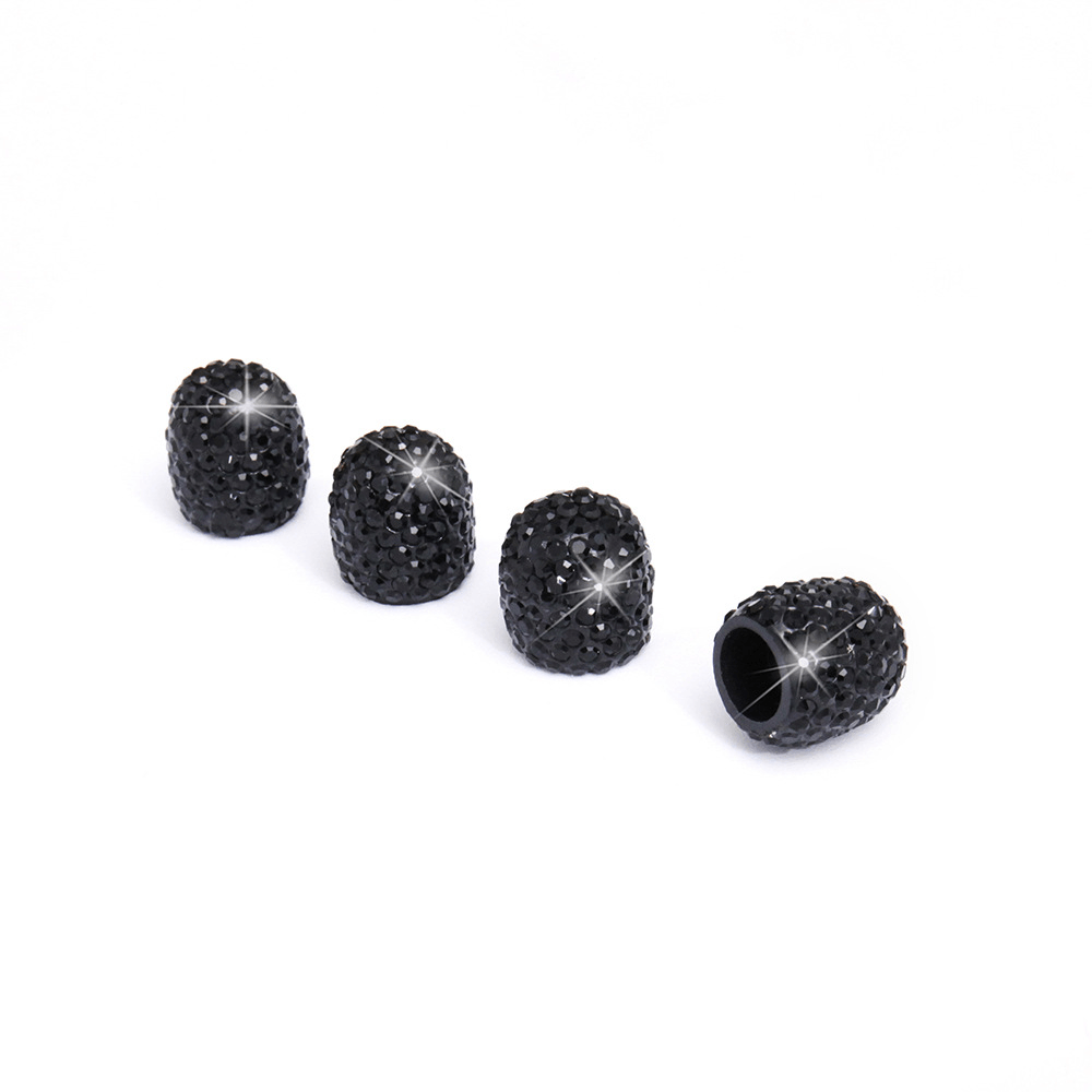 Crystal Tire Valve Caps (4 Pack) - Carreau